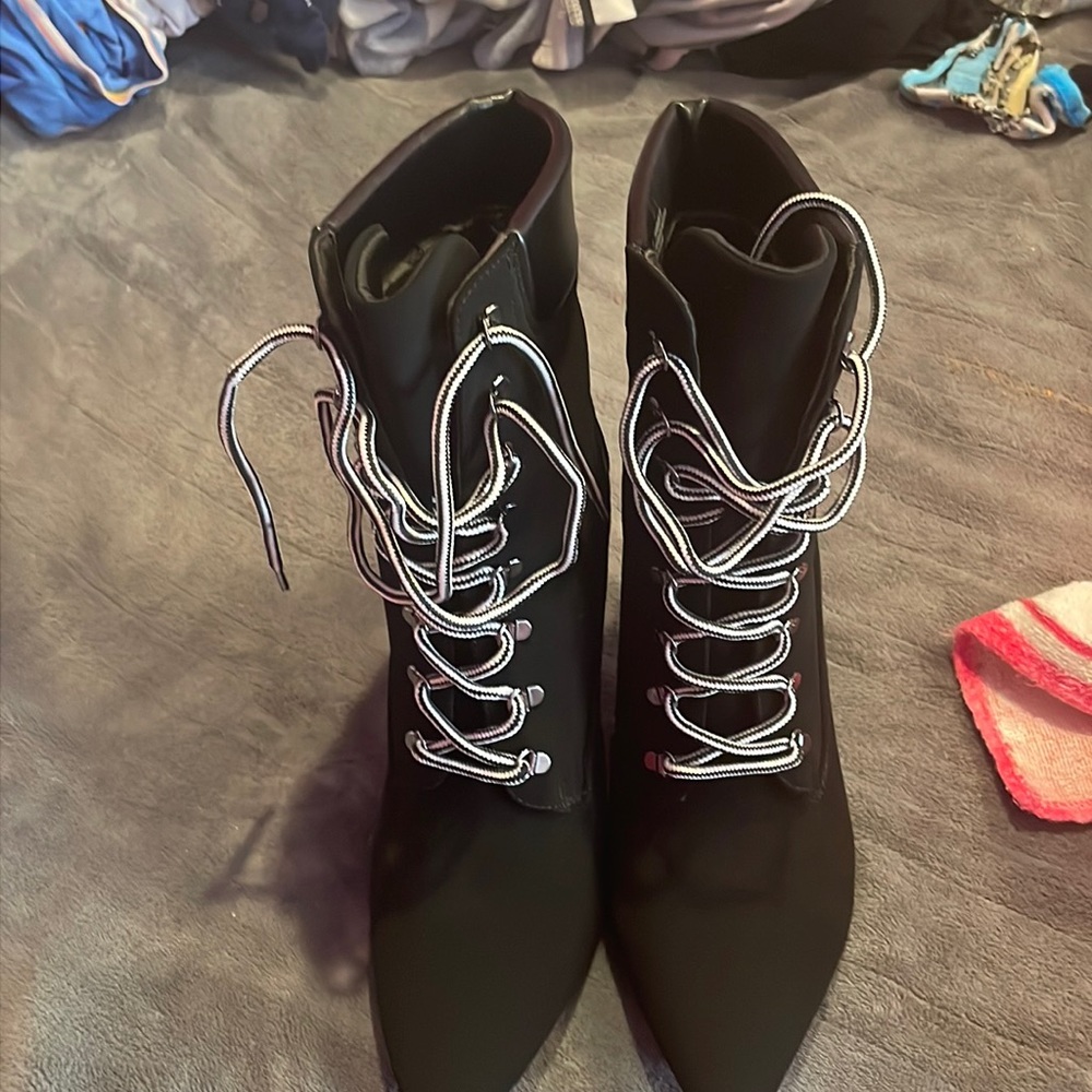 Black heels